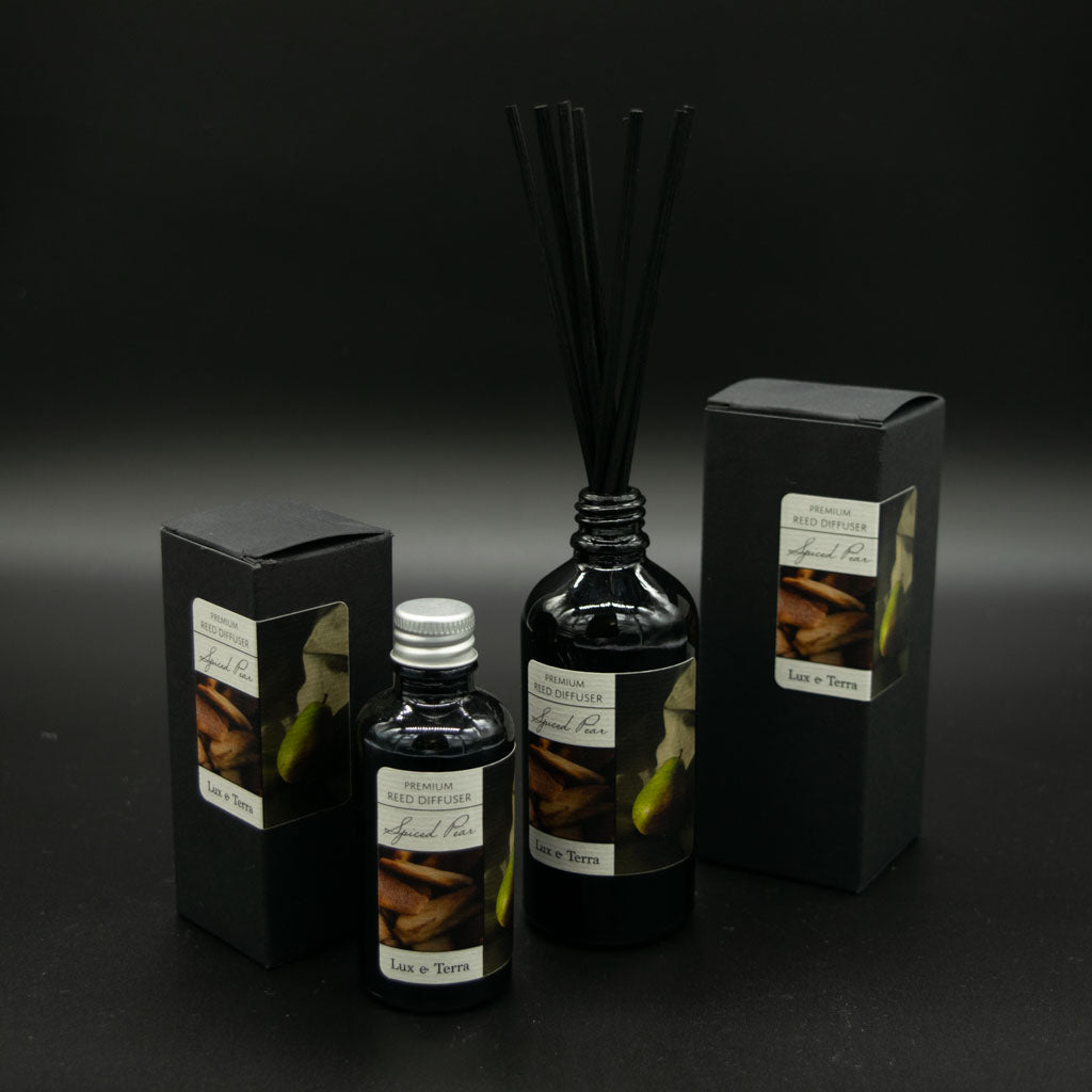 Spiced pear reed diffuser